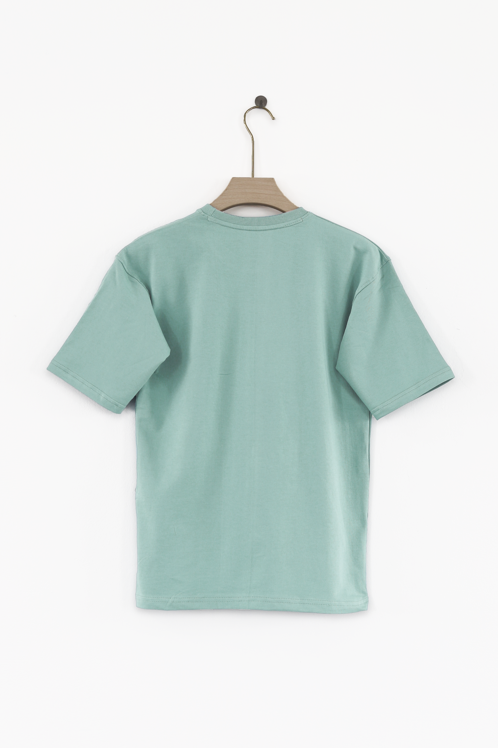 Oversized Unisex - French Terry Cotton(Pista Green)